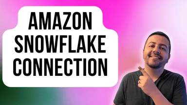 amazon snowflake connection