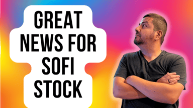 great news for sofi stock