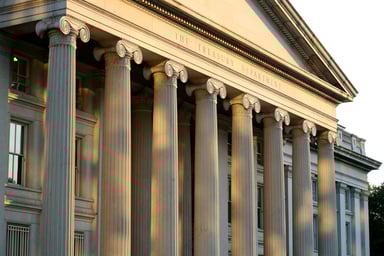 US Treasury Building Getty