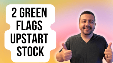2 green flags upstart stock