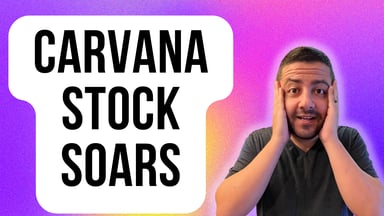 carvana stock soars
