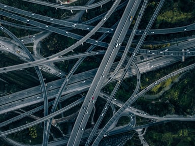 overpass traffic infrastructure