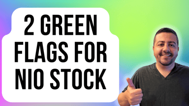 2 green flags for nio stock