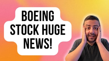 boeing stock huge news!