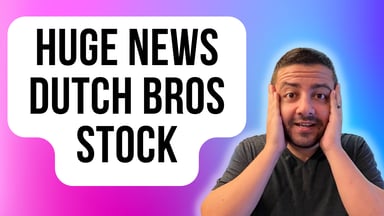 huge news dutch bros stock