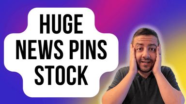 huge news pins stock