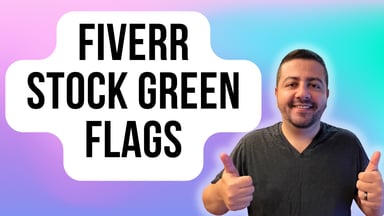 fiverr stock green flags