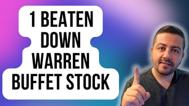 1 beaten down warren buffet stock