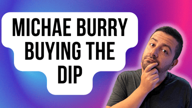 michae burry buying the dip