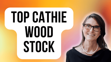top cathie wood stock