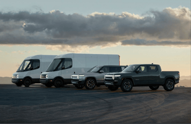 Rivian vehicle lineup