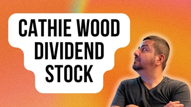 cathie wood dividend stock