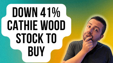down 41% cathie wood stock buy