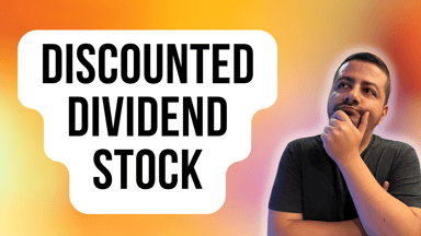 discounted dividend stock
