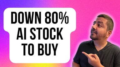down 80% ai stock to buy