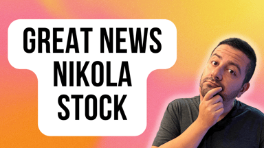 great news nikola stock