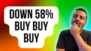 down 58% buy buy buy