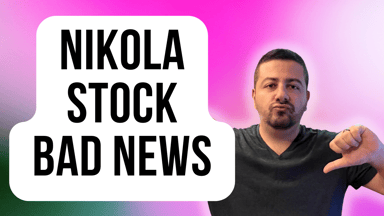 nikola stock bad news