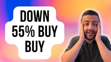 down 55% buy buy