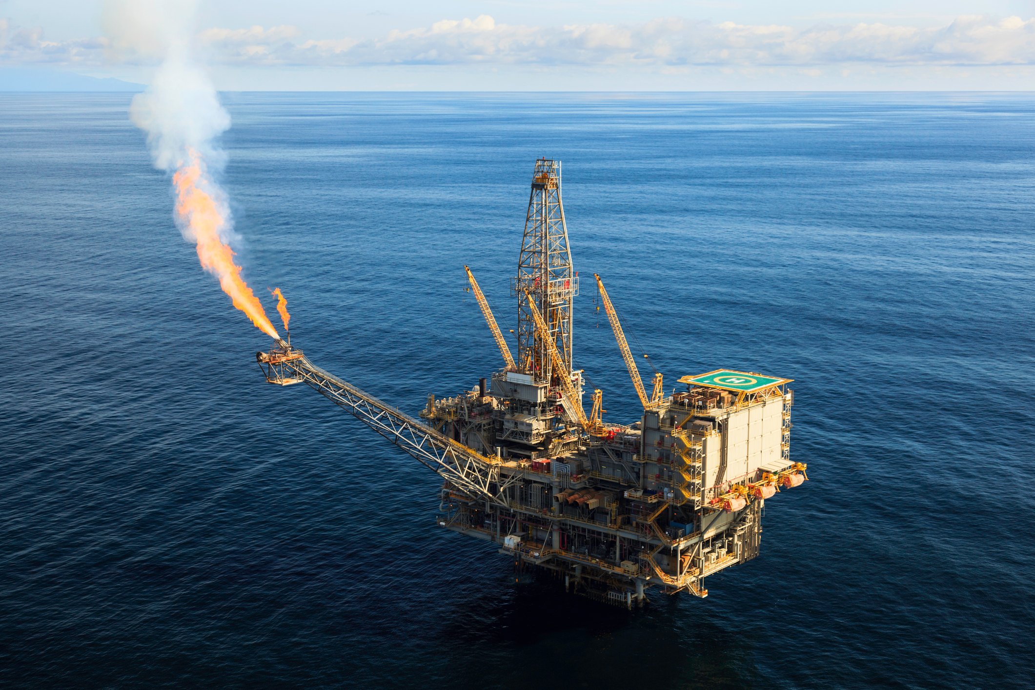 offshore oil rig