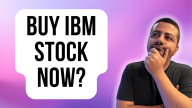 buy ibm stock now
