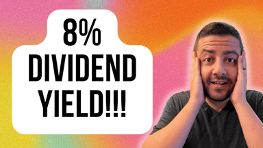 8% dividend yield (1)