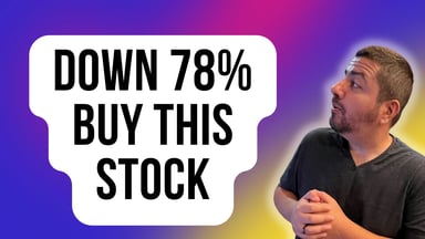 down 78% buy this stock