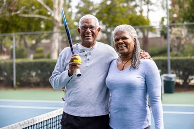 A-retired-couple-playing-tennis