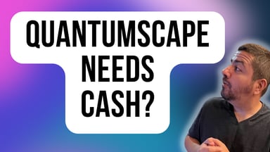 quantumscape needs cash