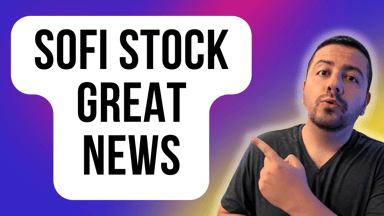 sofi stock great news