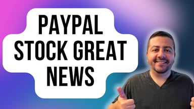 paypal stock great news