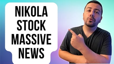 nikola stock massive news