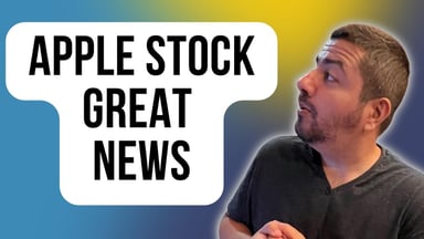 apple stock great news