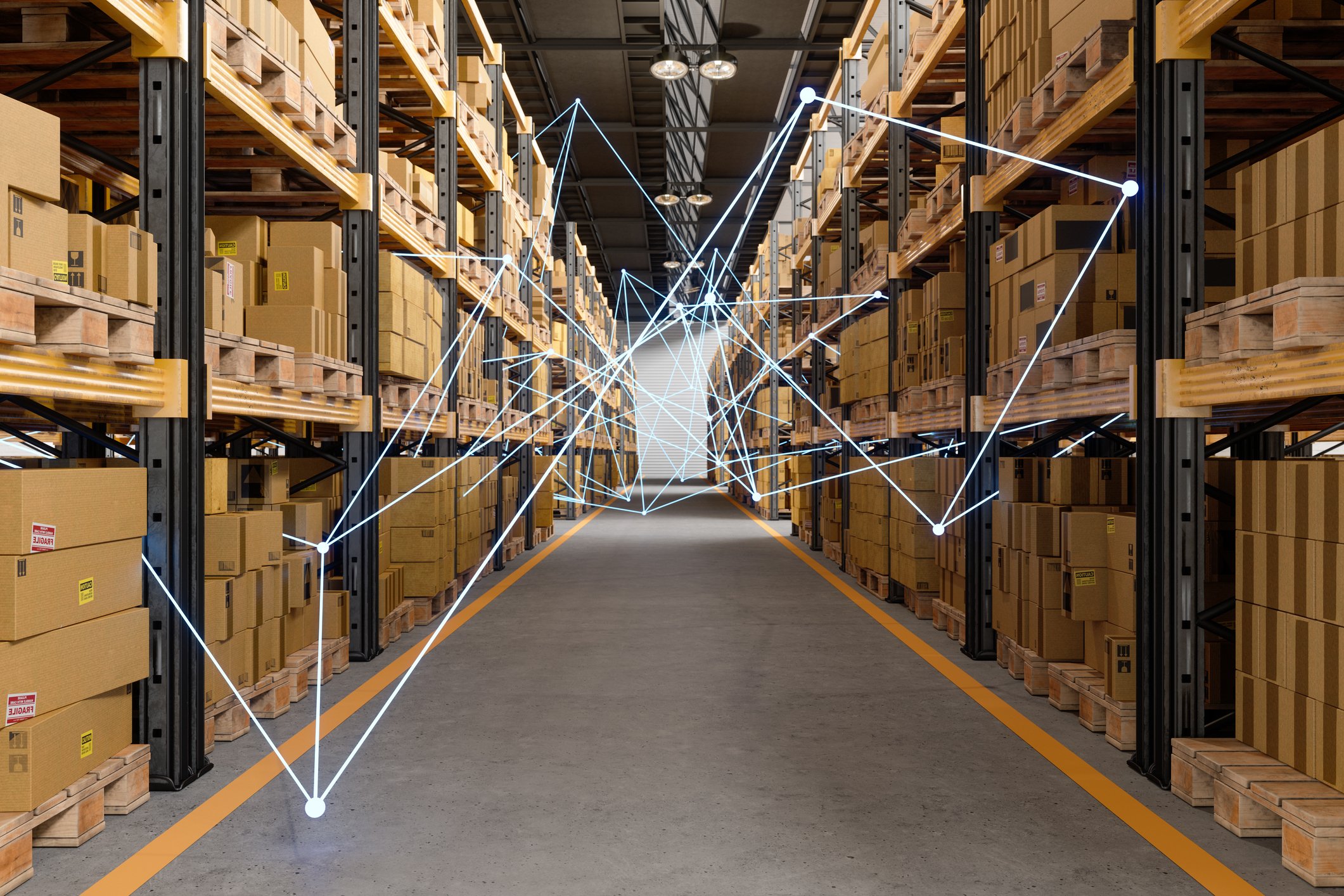 Distrubution Warehouse With Plexus