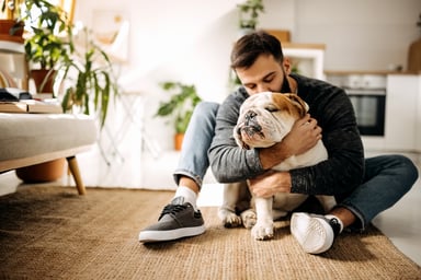 GettyImages-man with dog