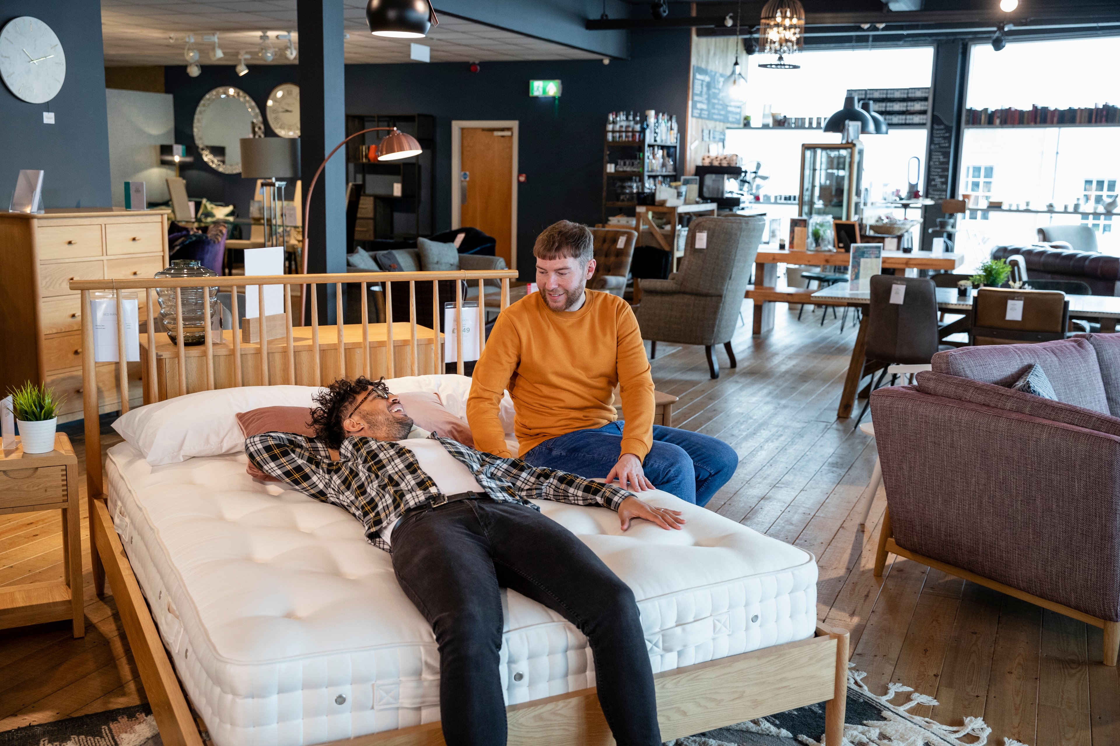 furniture shopping Ikea showroom RH