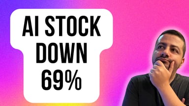 ai stock down 69%
