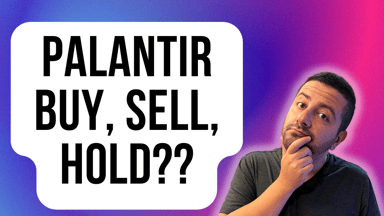 palantir buy, sell, hold