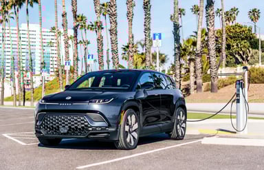 Fisker Ocean charging