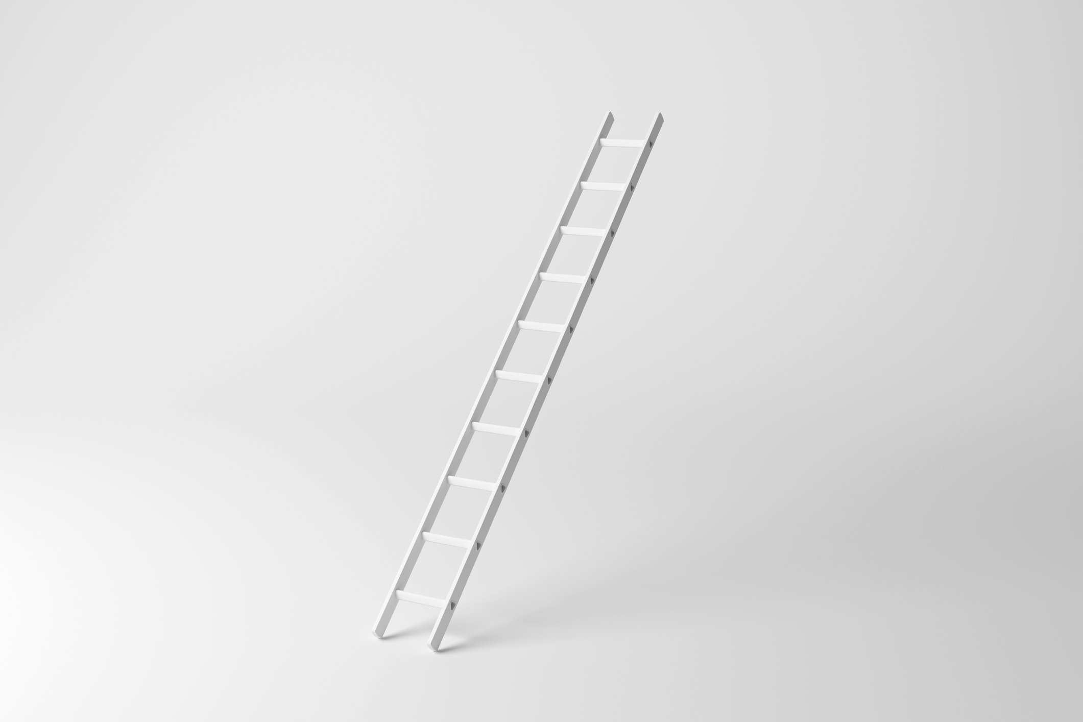 Photograph of a ladder. 