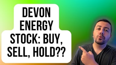 devon energy stock buy, sell, hold