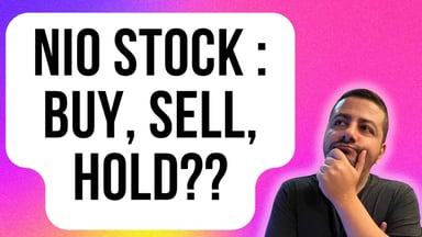 nio stock  buy, sell, hold