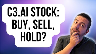 c3.ai stock buy, sell, hold