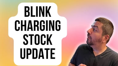 blink charging stock update
