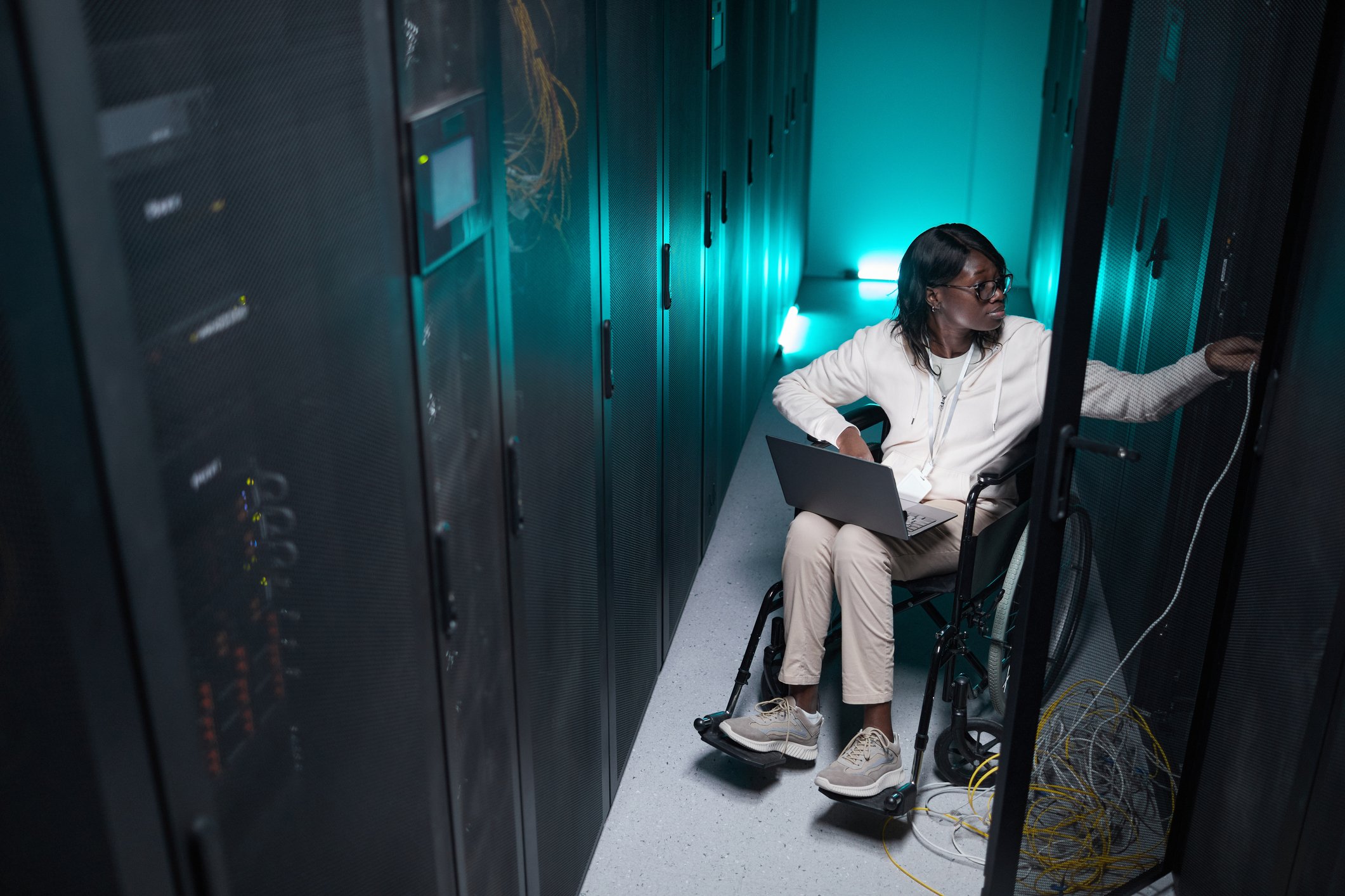 data center wheelchair