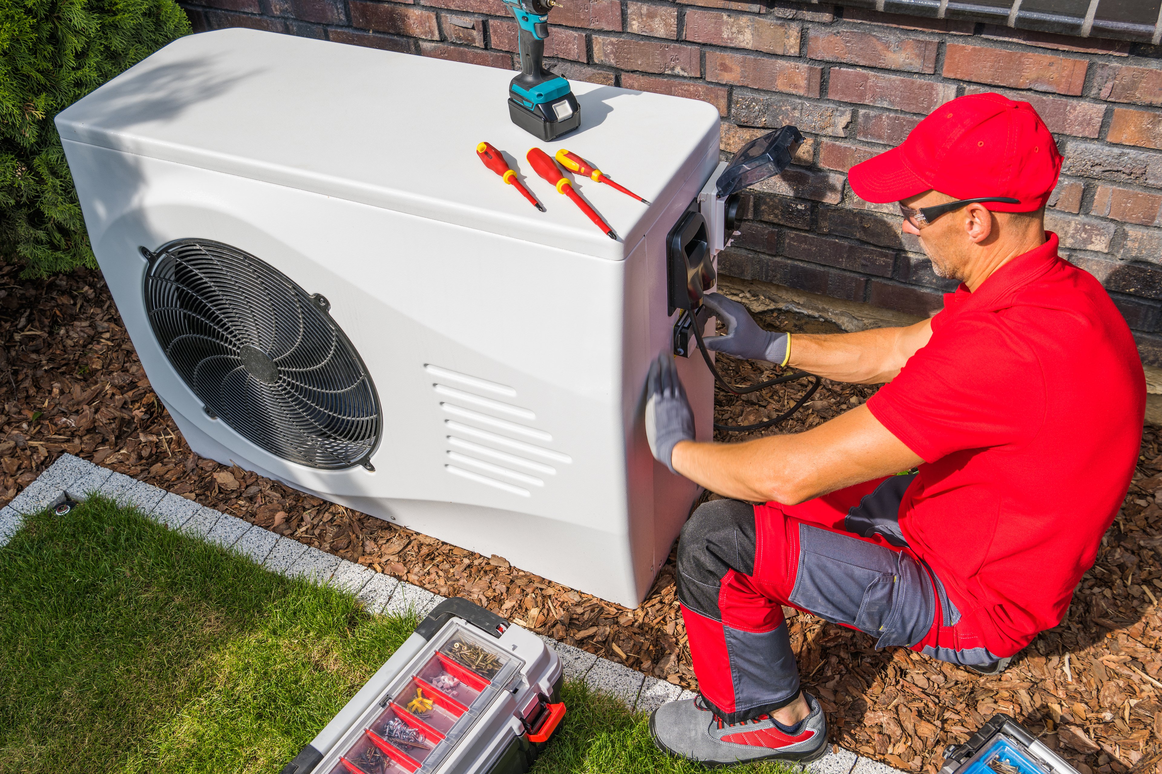 HVAC worker