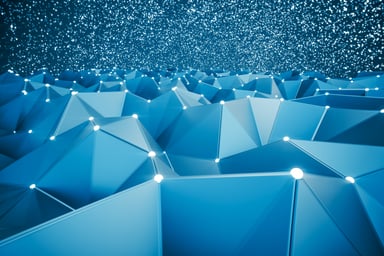 Technology snowflake AI design