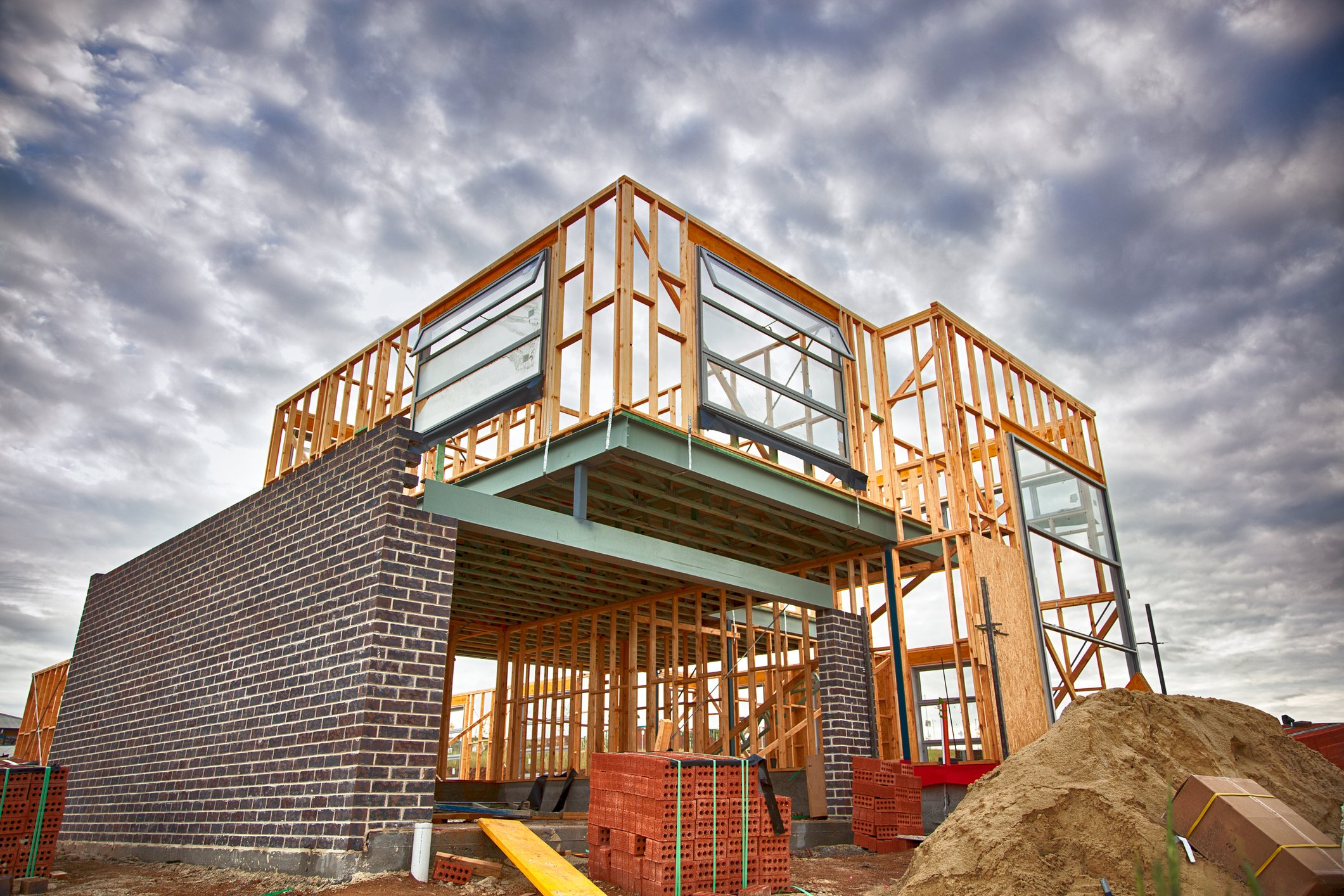 construction site home getty
