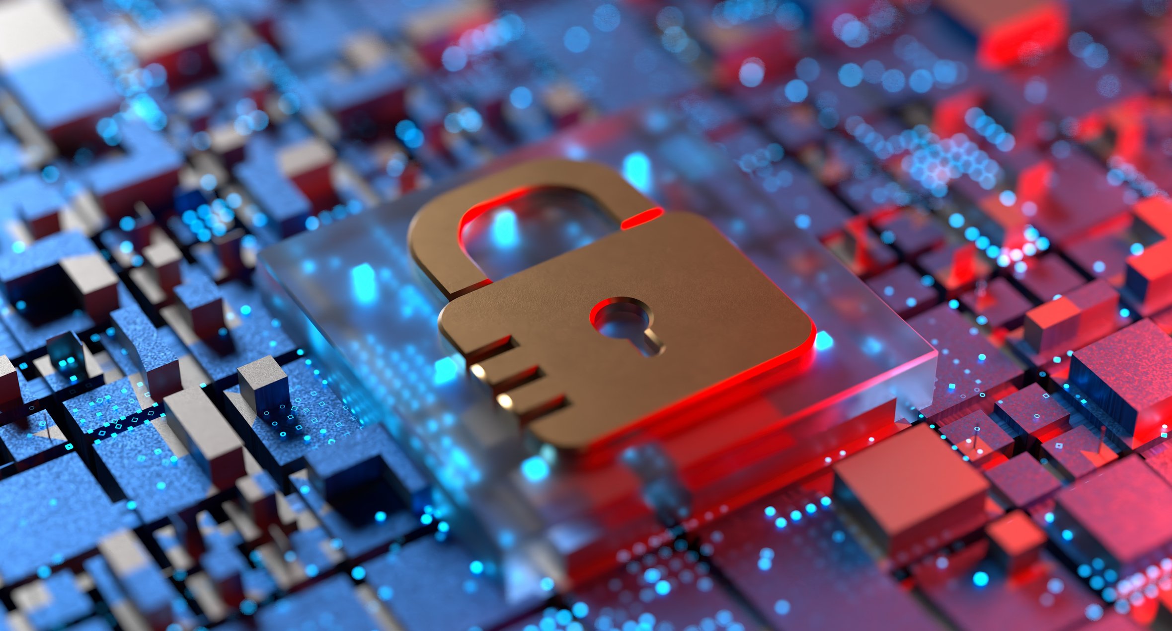 lock computer cybersecurity