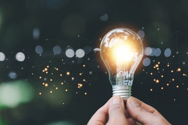 Idea light bulb advice wisdom tips investing